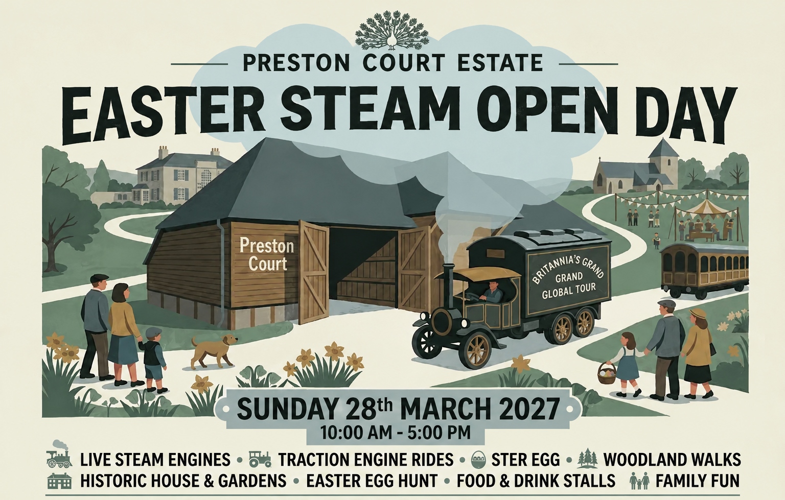 Steam Museum Open Day - Easter Sunday 2027.